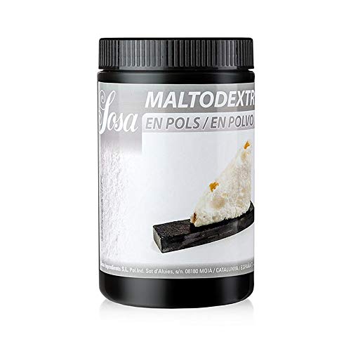 SOSA Maltodextrin 12 Dextrose Equivalente 21.16 oz' deal para Reposteria y Aumentar el Volumen del Alimento - 500 Gramos