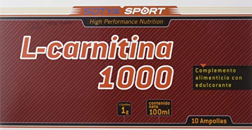 SOTYA - SOTYA L-Carnitina 1000 mg 10 ampollas