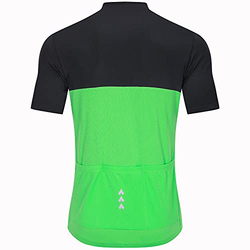 Souke Sports Maillot Ciclismo Hombre Verano Maillot Bicicleta Montaña Bike MTB Camiseta con Mangas Cortas