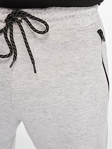 Southpole Basic Tech Fleece Jogger Pantalones para Correr, Gris, S para Hombre