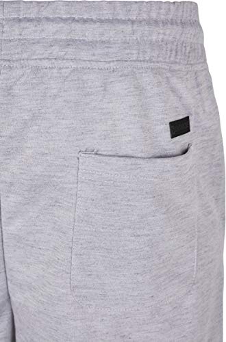 Southpole Tech Fleece Shorts Uni Pantalones Cortos, Gris, L para Hombre