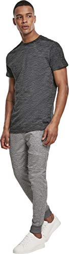 Southpole Zipper Pocket Tech Fleece Jogger Pantalones para Correr, Gris Marled, Large para Hombre