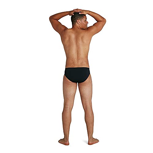 Speedo Boom Logo Splice Calzoncillos de Natación, Hombre, Negro (Noir/Gris Oxyde), L