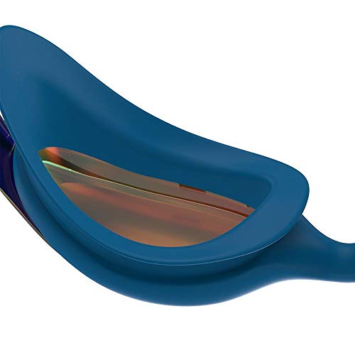 Speedo Vue Mirror Gafas de natación, Adult Unisex, Azul Marino, Talla única