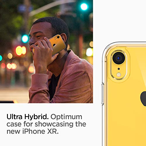 Spigen Funda Ultra Hybrid Compatible con iPhone XR - Transparente