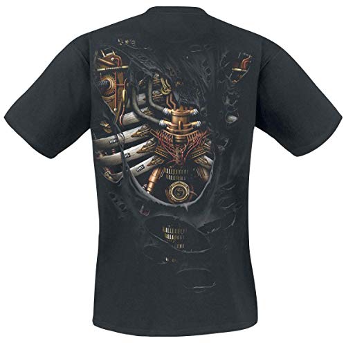 Spiral - Steam Punk Ripped - Camiseta - Negro - XL