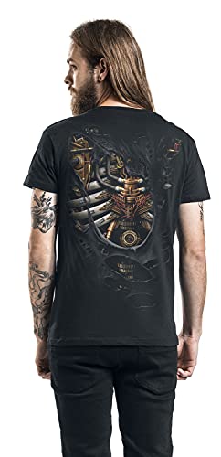 Spiral - Steam Punk Ripped - Camiseta - Negro - XL