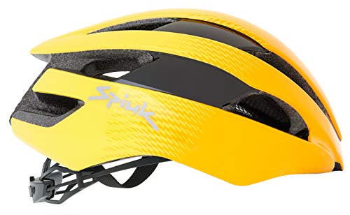 Spiuk Casco Eleo, Adultos Unisex, Amarillo, Large