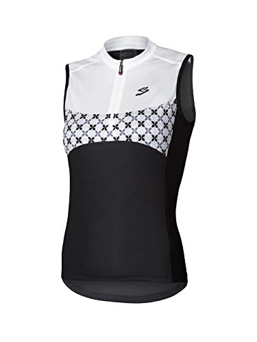 Spiuk Maillot S/M Race Mujer Negro/Blanco T. S, Talla S