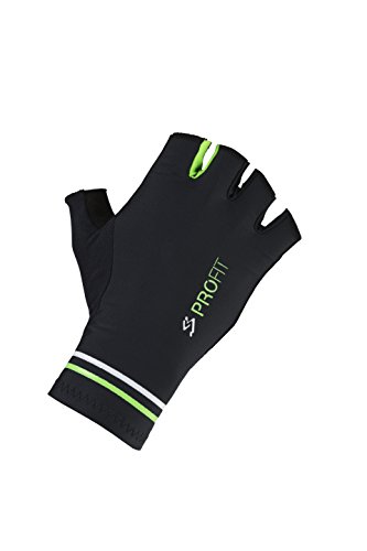 Spiuk Profit Aero Guantes Cortos, Hombre, Negro, L