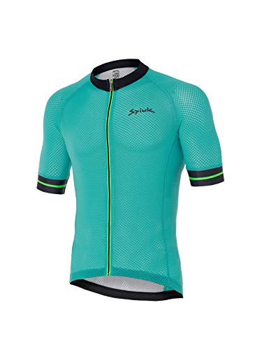 Spiuk Race Maillot M/C, Hombres, Turquesa, T. S