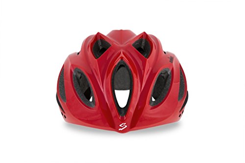 Spiuk Rhombus Casco, Unisex Adulto, Rojo, (S/M) 52-58