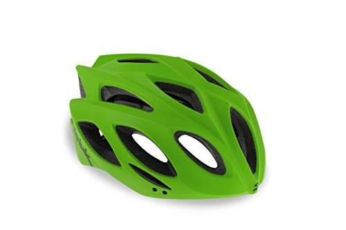 Spiuk Rhombus Casco, Unisex Adulto, Verde Mate, (S/M) 52-58