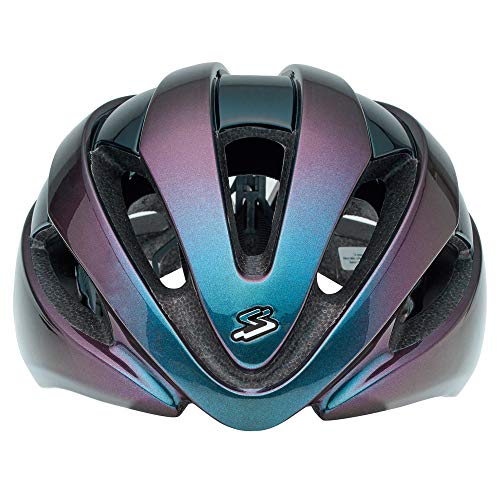 Spiuk Sportline Casco Eleo, Adultos Unisex, Iridiscente, (M-L) 53-61