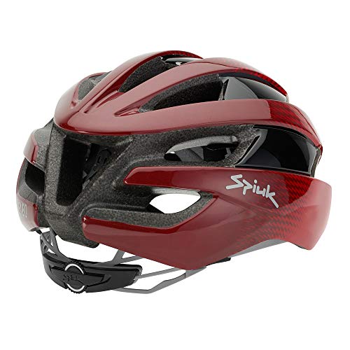 Spiuk Sportline Casco Eleo, Adultos Unisex, Rojo, (M-L) 53-61