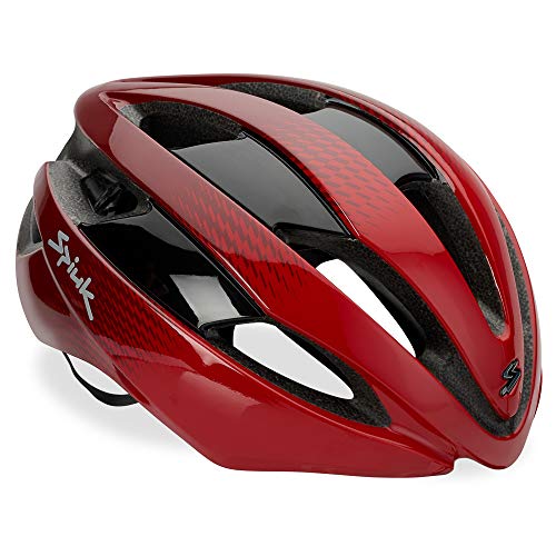 Spiuk Sportline Casco Eleo, Adultos Unisex, Rojo, (M-L) 53-61