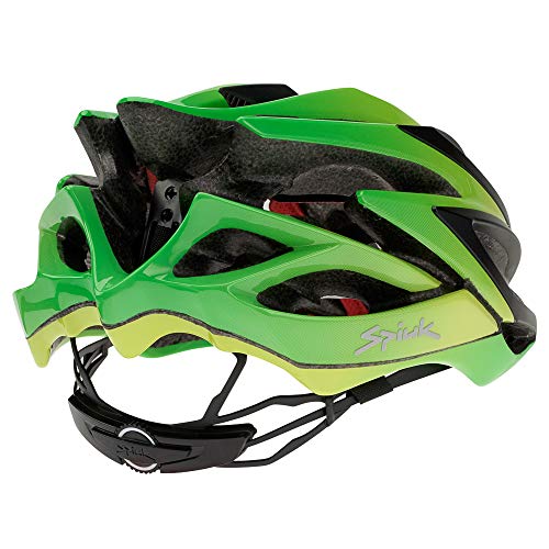 Spiuk Sportline ED Casco Dharma Edition, Adultos Unisex, Amarillo/Verde, (M-L) 53-61