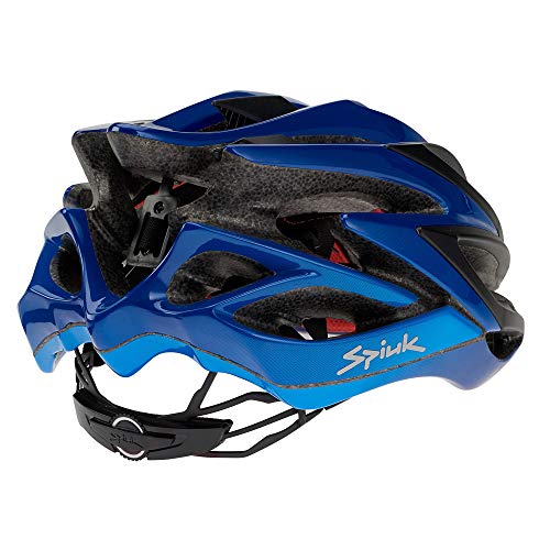 Spiuk Sportline ED Casco Dharma Edition, Adultos Unisex, Azul, (M-L) 53-61