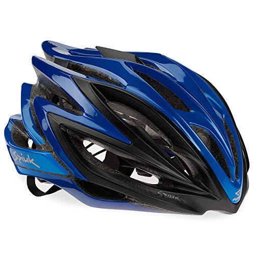 Spiuk Sportline ED Casco Dharma Edition, Adultos Unisex, Azul, (S-M) 51-56