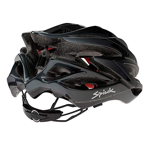 Spiuk Sportline ED Casco Dharma Edition, Adultos Unisex, Negro/Antracita, (M-L) 53-61