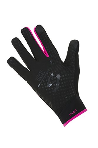 Spiuk XP Light Membrana Guantes Largos, Hombre, Negro/Fucsia, XL