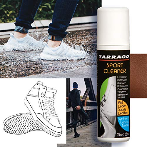 Sport Cleaner 75 ml | Limpiador para Calzado Deportivo de Textil, Lona, Piel, Ante y Nubuck | Para Diferentes Materiales con Ingredientes Naturales
