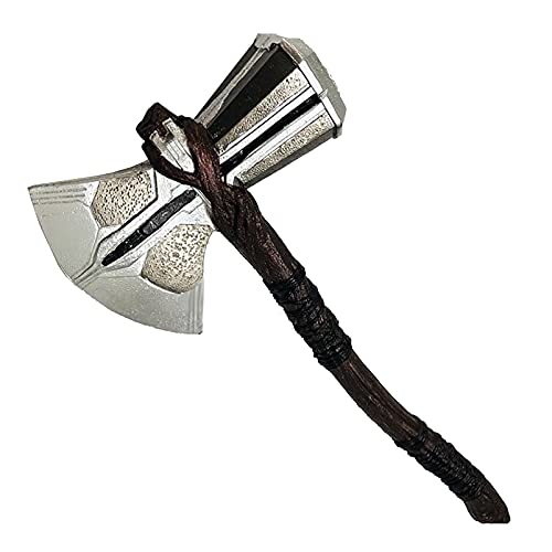 SPOTOR Martillo de Hacha de Thor Cosplay Prop 72cm Halloween Prop Cosplay Arma Juguetes Interactivos para Padres E Hijos Thor's Axe Kids Toys Thor Storm Breaker Axe Boys Brithdays Gift