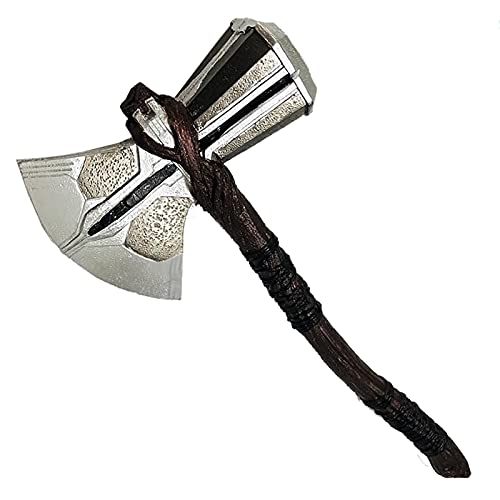 SPOTOR Martillo de Hacha de Thor Cosplay Prop 72cm Halloween Prop Cosplay Arma Juguetes Interactivos para Padres E Hijos Thor's Axe Kids Toys Thor Storm Breaker Axe Boys Brithdays Gift