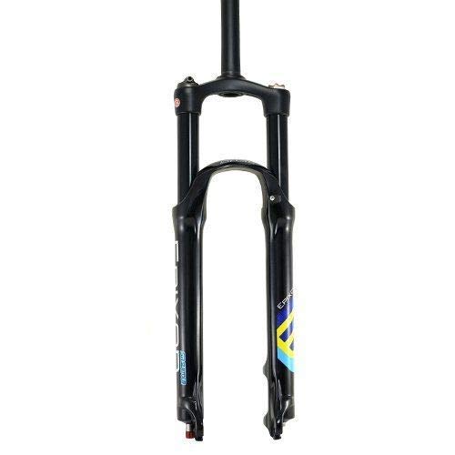 SR Suntour Epixon Horquilla 27.5" 120 mm, bloqueo remoto Air QR 9 mm, negro brillante #VK1558-N