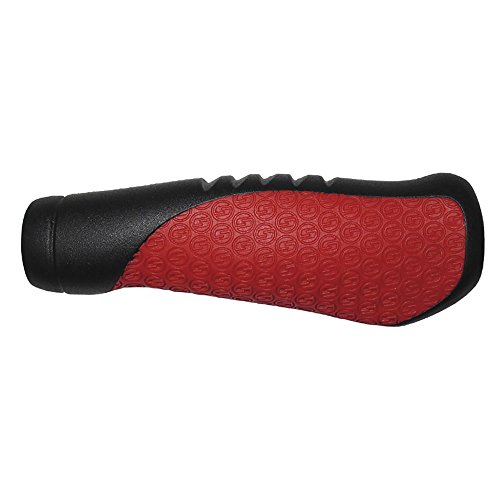 SRAM 103000 Juego de puños, 133 mm, Negro y Rojo, Multicolor, M