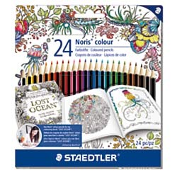 Staedtler Noris Colour - Paquete de 24 lápices de colores