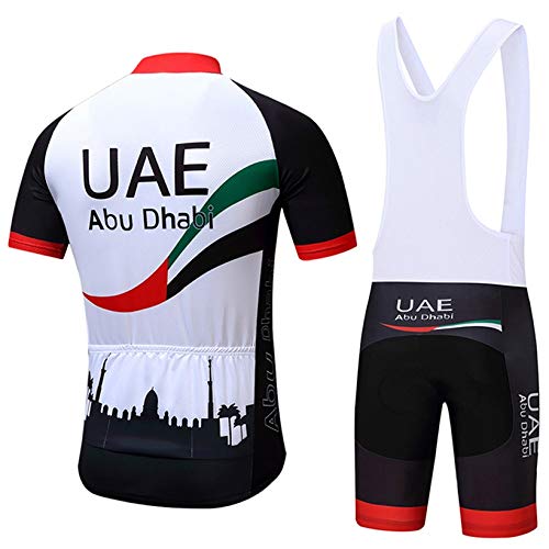 STEPANZU Ropa Ciclismo Verano Hombre Corta Maillot MTB + Pantalones Cortos Transpirable Conjunto Maillot Ciclismo para al Aire Libre Bicicleta Montaña Ropa Hombre