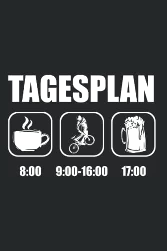 Street Bmx Park - Tagesplan Freestyle Bmx Notizbuch: A5 Format Taschenbuch I 110 Seiten I Super Geschenk Als Notizbuch Planer Oder Tagebuch