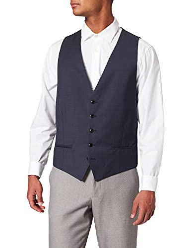 Strellson 11 Ves 10003959 Chaleco de Traje, Azul (Navy 412), 98 cm para Hombre