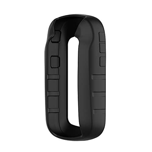 subtel® Tapa Trasera Compatible con Garmin eTrex 10 eTrex 20 eTrex 20x eTrex 22x eTrex 30 eTrex 30x eTrex 32x Silicone Funda Protectora Case Cover Etui Sleeve Negro