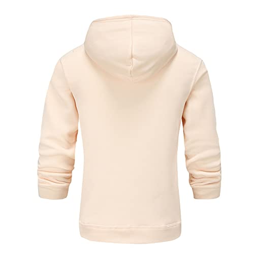 Sudadera Capucha Hombre Ajuste Regular Manga Larga Color Sólido Jerseys Hombres Outdoor Entrenamiento Físico Camisa Deportiva Hombres Montañismo Acampada Moda Casual Suéter Capucha Hombres