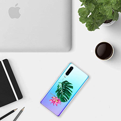 Suhctup Funda Compatible con LG G8 Transparent,Carcasa Protección Silicona Gel TPU Bumper Moda Dibujos Protector Piel Ultra Pulgadas Anti Choques Estuche Case para LG G8(15)