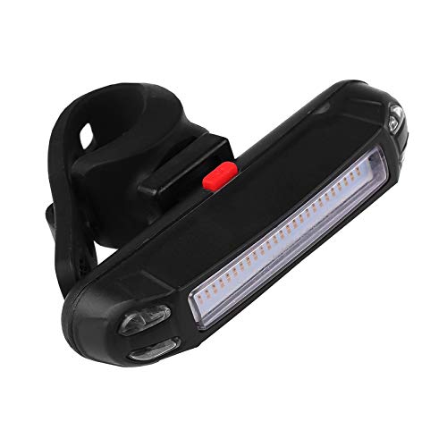 SUNASQ Super Bright Recargable luz bicicleta trasera USB bicicleta LED trasera luz