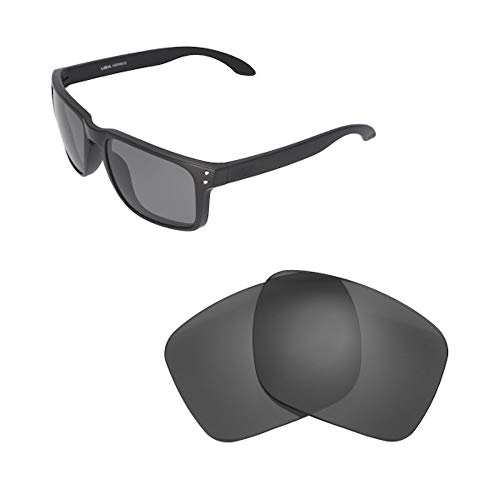 sunglasses restorer Basic Lentes de Recambio Polarizadas Negro Espejo para Oakley Holbrook