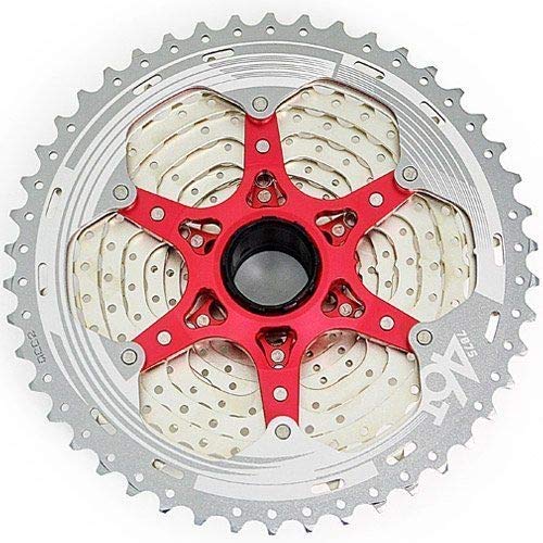 SunRace CSMX8 Wide Ratio Cassette 11-46T, 11 Speed, Silver, XTE1380