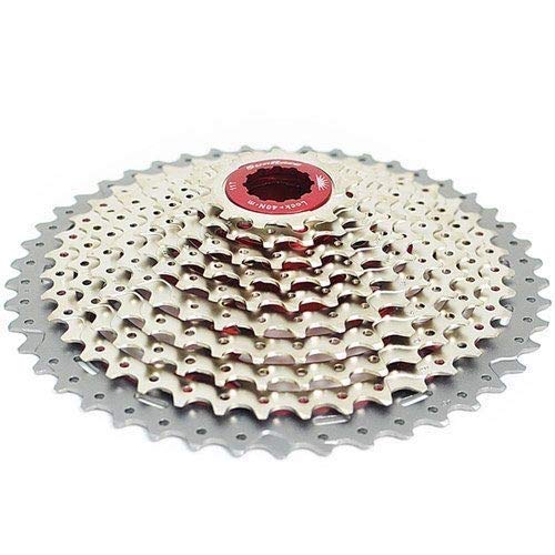 SunRace CSMX8 Wide Ratio Cassette 11-46T, 11 Speed, Silver, XTE1380