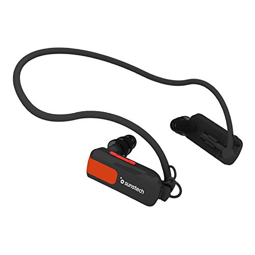Sunstech TRITON4GBBLACK - Reproductor de MP3, resistente al agua, (4 GB de capacidad), color negro