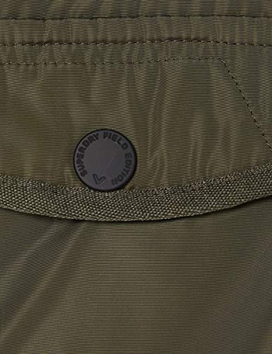 Superdry A4, Acolchado Chaqueta, Verde Oliva, XS para Hombre