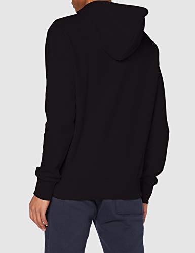 Superdry Cl NS Hood Sudadera con Capucha, Negro, L para Hombre