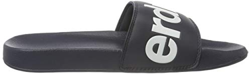 Superdry Classic Pool Slide, Mocasn Hombre, Lauren Navy, Medium EU