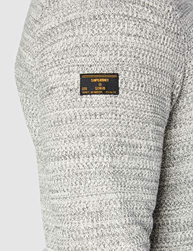 Superdry Keystone Henley Sudadera Skateboarding, Calcite Twist, M para Hombre