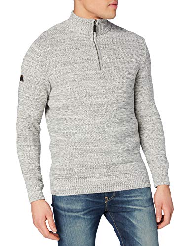 Superdry Keystone Henley Sudadera Skateboarding, Calcite Twist, M para Hombre