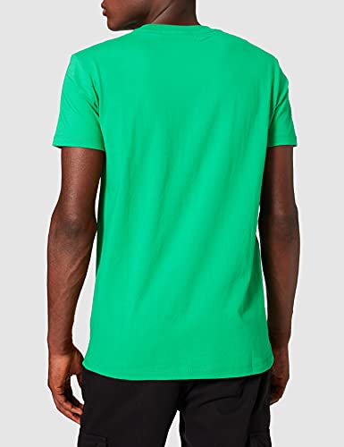 Superdry M1011088a Mountain Sport Mono Mini tee, Verde Vivo, L para Hombre