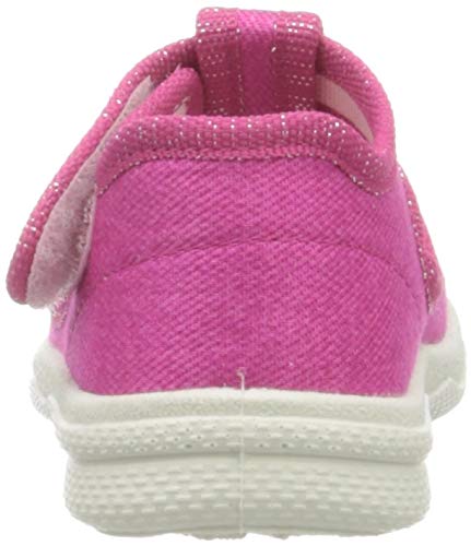 Superfit Polly, Zapatillas de Estar por casa Altas Niñas, Rosa, 22 EU