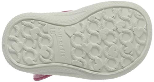 Superfit Polly, Zapatillas de Estar por casa Altas Niñas, Rosa, 22 EU